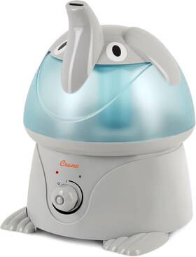 Ee-3186 Crane Ultrasonic Elephant Humidifier 1 Gallon Cool Mist