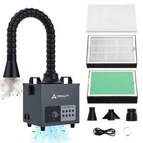 Creality 198549008493 Smoke Purifier With Extraction Tube 3-stage Filtration 99.97% Purific