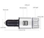 Cyp0037 Mookis Car Air Purifier Freshener With Dual Usb Phone Charging