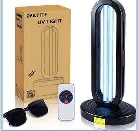 St-xd-03 Dailytop 38w Uv Light Sanitizer Ozone Free - With Wireless Remote And 3 Timers