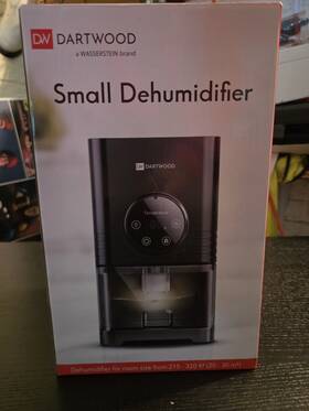 Dartwood 895230314777 Portable Mini Dehumidifier 1000 Ml 34 Oz With Led Lights Tested