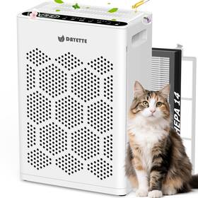 Dayette 850074897972 Air Purifiers For Home Large Room Up To1800 Ft With Washable Pre-filter H14