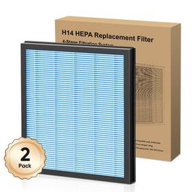 Ap303 Dayette Ap303/304 Replacement H14 Hepa Air Purifier Filter Designed For Smoke Wildfi
