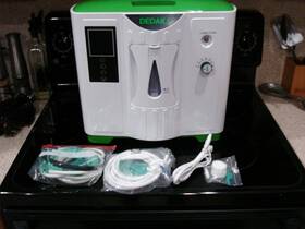 De-2a Dedakj Adjustable Health Machine Breath Healthcare Air Purity Concentrator