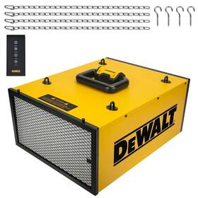 Dwxaf101 Dewalt 810018926403 Air Filtration System 3-speed Hanging Ceiling Dust Collectors F