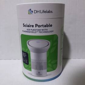 591070110 Dh Lifelabs Sciaire Essential True Hepa Active Air Purifier With Plasmashield Tech