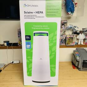 Cahp-50wc02c Dh Lifelabs Sciaire Hepa Air Purifier With Plasmashield Technology - White