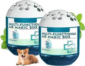 Diinou 705353729225 2pcs Indoor Air Purification Dust Removal Magic Box Multi-functional B