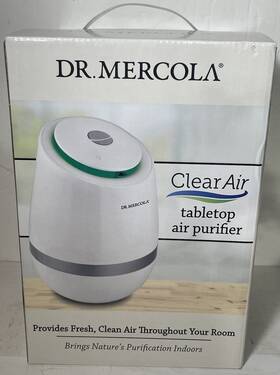 20314-v102 Dr Mercola New Dr. Clearair Tabletop Air Purifier 850 Sq Ft