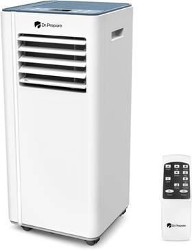 Dcac08b Dr.prepare 8 000 Btu Portable Air Conditioner Cooling Dehumidifier Fan And Sleep