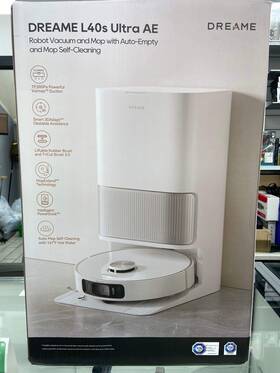 Dreame Rll77se New Open Box L40s Ultra Ae Robotic Vacuum Cleaner White