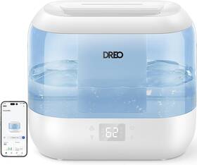 Dr-hhm001s-c Dreo Humidifiers For Bedroom - Quiet 4l Water Tank Cool Mist Top Light Blue