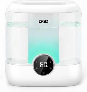 Dr-hhm004 Dreo 6l Top Fill Humidifiers For Bedroom 60h Runtime 28 Db Quiet White