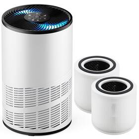 Dumos 717242944114 Air Purifiers For Home Bedroom With 2 Extra Hepa Filters Covers Up To 1200 F