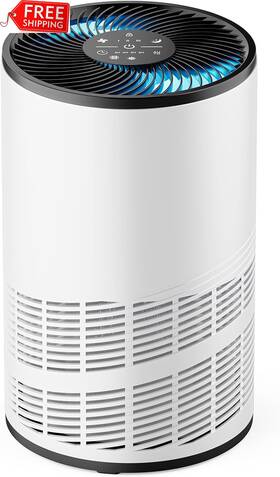 Hj3fa-jhq-du-wt Dumos Air Purifiers For Home Bedroom With A 3-in-1 Hepa Built-in Filter Covers