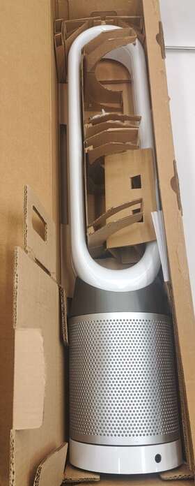 305160-01 Dyson Tp04 Pure Cool Air Purifier Tower Fan Hepa -white/silver Light Use