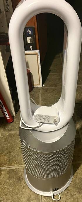 369169-01 Dyson Purifier Humidify Cool Ph03 Humidifier - White/silver