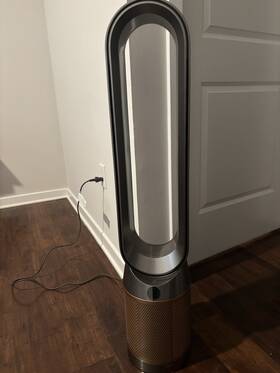 369806-01 Dyson Pure Cool Tower Air Purifier True Hepa Fan Gold Silver Alexa Compatible