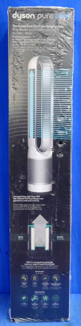 Tp01 Dyson 885609010250 Pure Cool Air Purifier And Fan - White/silver Nib Sealed