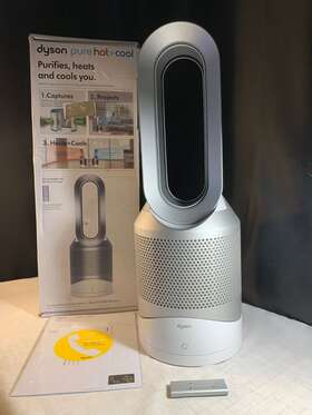 Hp01 Dyson 885609013503 Pure Hot Cool White Heater And Fan Remote Control Air Purifier