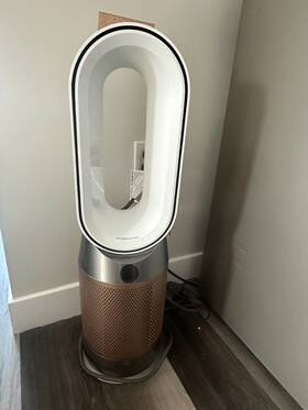 Dyson 885609018614 Pure Hot And Cool Cryptomic Air Purifier Heater Fan White/gold
