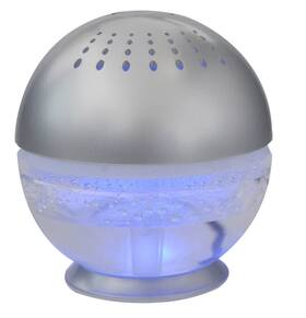 Ecogecko 798837290120 Silver Little Squirt Diffuser For Essential Oils Compact And Portable