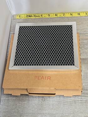 Ecoquest 610373629984 Charcoal Lint Screen Living Air Flair Purifier Nos