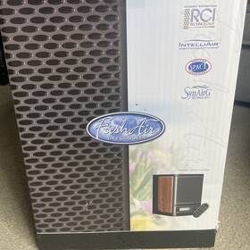 Us40398bgrw Ecoquest Fresh Air 2.1 Ionizer Purifier Graphite And Walnut Open Box New