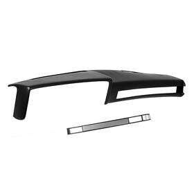 Ecotric Lyap-042-mb-xb Lyap-142t-z1 Black Dashboard Cover And Ac Vent Plate Compatible With 1981-1994 C10 S
