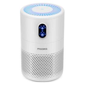 Hd-haap1149 Edendirect 1076sq. Ft.true Hepa Personal Tabletop Air Purifier In White With Night Light Remov