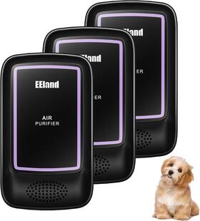 Zr-008 Eeland Air Ionizers For Home 3 Pack Purifier Plug In Portable Negative Ion Gene