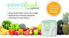 Ef2138 Extend Fresh By Gripstic Refrigerator Deodorizer Activated Oxygen Ionizer Life