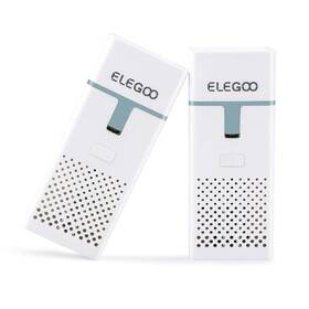 Elegoo 445039178147 Mini Air Purifier With Activated Carbon Filter And Universal Pack Of 2