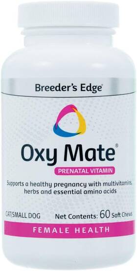 Dfrg8-h128g Eliminator Breeders Edge Oxy Mate- Prenatal Supplement- For Small Dogs And Cats- 60ct Soft C
