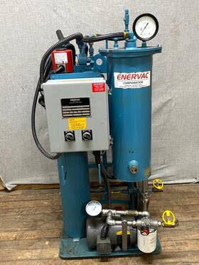 E865c-60-23 Enervac E865c Portable Transformer Oil Purifier Filter Degasifier