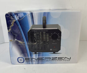 O-555-o-777 Enerzen 0-777 Black Electric Advanced Portable Air Purification System Deodorize