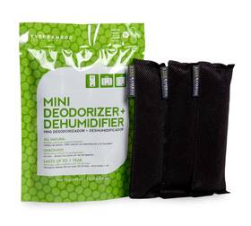 Eb1324pk1 Ever Bamboo Mini Deodorizer And Dehumidifier With Natural Charcoal 3-pack 3 X 25 G 1