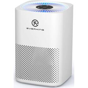 Ek166 Everking Desktop Hepa Air Purifier White