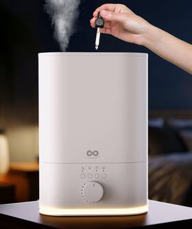 Everlasting Comfort 810062783342 6l Humidifier Large Room High A. White Upgraded