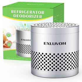 Exluvon 199284917248 Fridge Deodorizer Lasts For 10 Years 1 Ounce Pack Of Silver