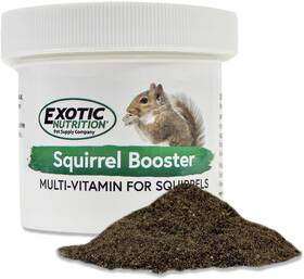 96452-fba Exotic Nutrition Squirrel Booster 2 Oz. - Complete Multivitamin Powdered Vitamin &
