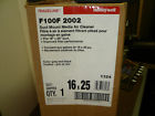 Merv11 F100f 2002 Honeywell New Media Air Cleaner