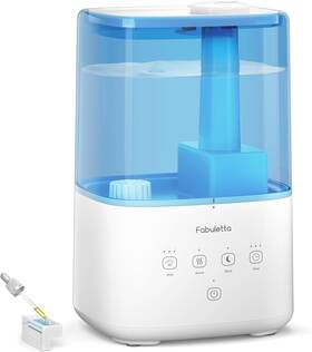 Fhm001 Fabuletta Humidifiers For Bedroom Warm And Cool Mist Humidifier Large Blue