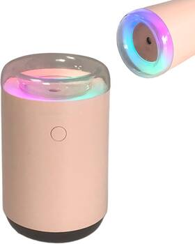 Fftq-910 Fafentuqiang Portable Desk Car Humidifier Mini Essential Oil Diffuser Pink