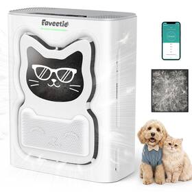 Faveetie 737879199398 Pet Air Purifier For Home Large Room 2300 Sq Ft 4-in-1 H13 Hepa Washable Pre