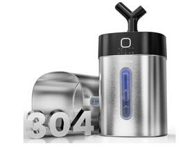 Fk-jsq-0114-b Feekakaka Feekaa Stainless Steel Humidifier Easy Clean 1gal/4l Cool Mist Black
