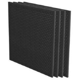 9416502 Fellowes Aera Max Pro 3/8inch Carbon Filter With Pre-filter Box Of 4