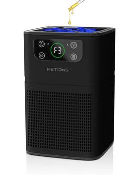 B0czrvhblr Fetions Air Purifier For Bedroom Home Sleep Mode 3-in-1 Hepa Filter Pet Dander P