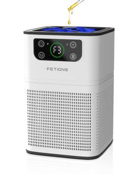 Zqa-3000a Fetions Air Purifier For Home Bedroom Cleaner With Ambient Light Fragrance Sleep