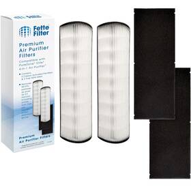 Fette Filter 819470025358 True Hepa For Pure Enrichment Purezone Elite 4-in-1 Air Purifier 2pk